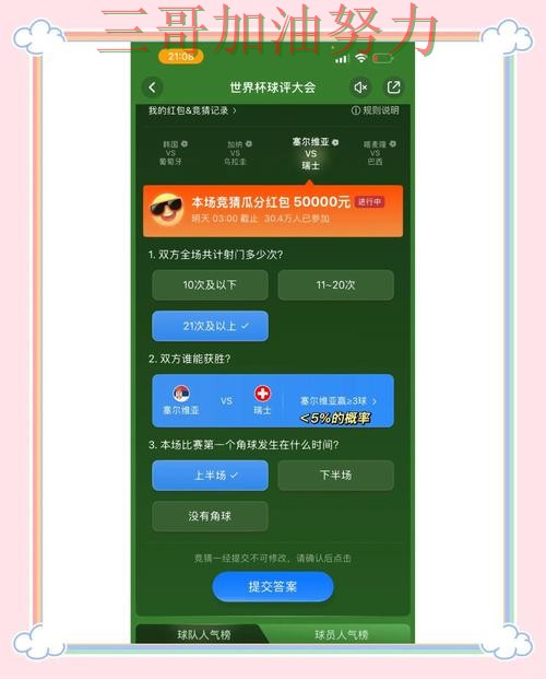 世界杯竞猜平台哪个好？围绕直播入口+直播体验做一次全面分析（世界杯全球总决赛）